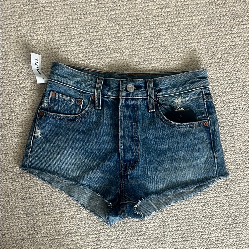 Levi's Blue Jean Shorts